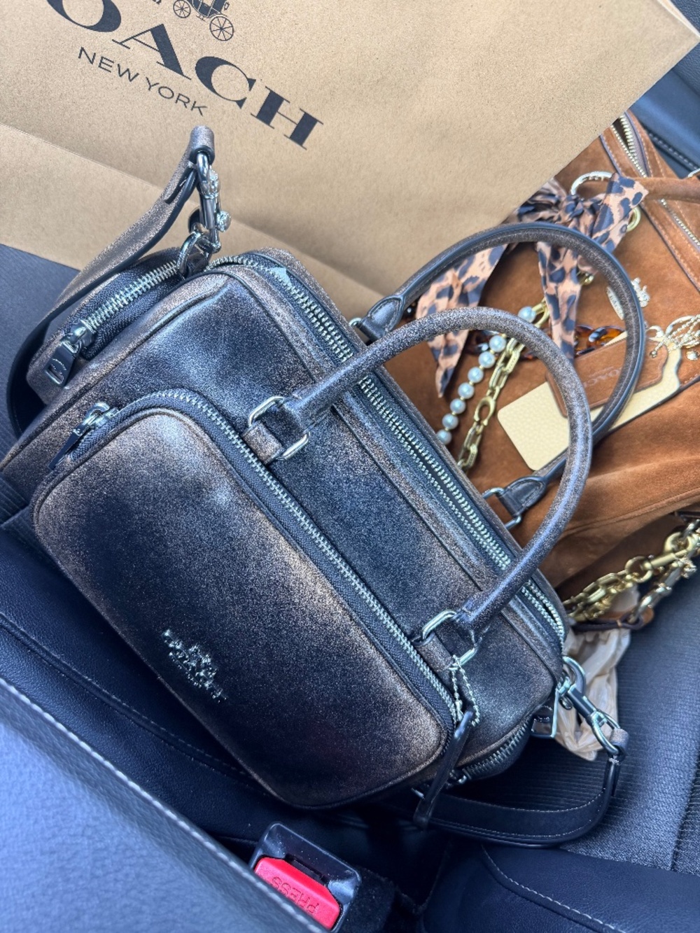 Love leather Rowan with pockets